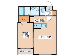 Damierの物件間取画像